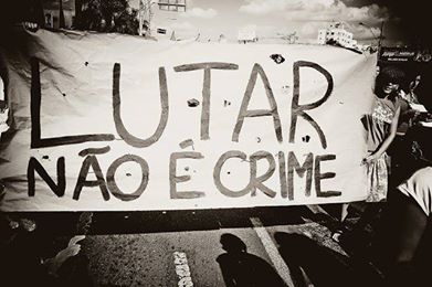 lutar no e crime